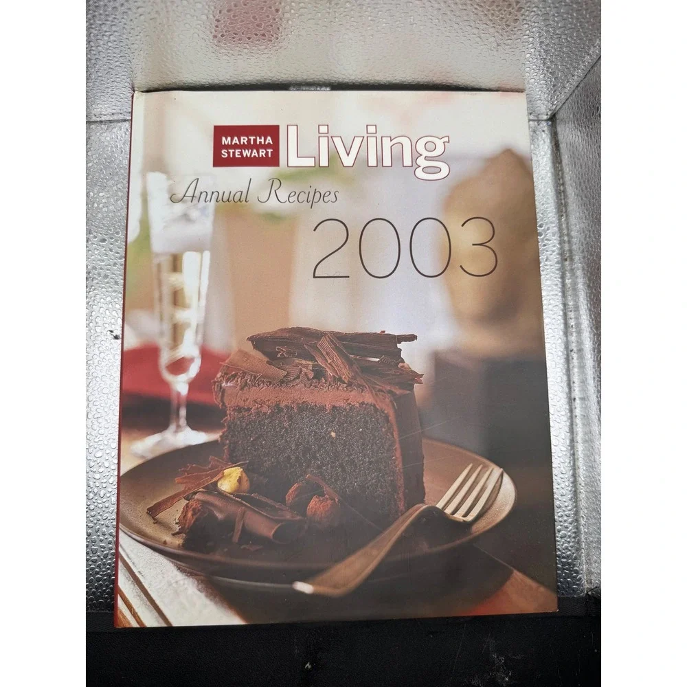 Martha Stewart Living Annual Recipes 2003 Hardcover Cookbook 500+ Recipes